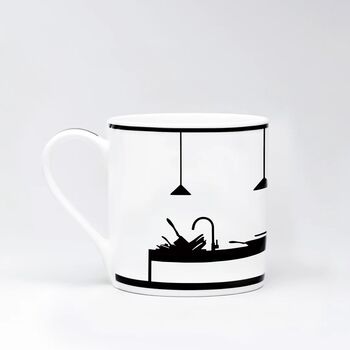 Cooking Rabbit Mug, 2 of 3