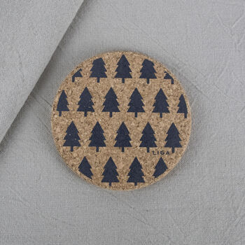 Cork Placemats And Coasters | Trees, 2 of 8