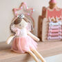 Ballerina Ada Doll Plush Toy For Toddler, thumbnail 1 of 12