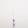 Tall Wave Candleholder Lilac, thumbnail 4 of 6