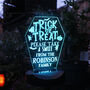 Personalised Trick Or Treat Halloween Solar Light Sign, thumbnail 3 of 8
