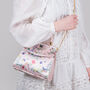 High Tea Mini Top Handle Tote, thumbnail 3 of 9