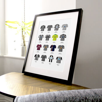 Classic Football Kits Team Print, 12 of 12