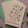Set Of Six Winter Berries Christmas Cards, thumbnail 6 of 8