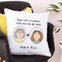 Personalised Faces Cushion Mother And Child, thumbnail 1 of 5