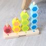 Personalised Counting Stacker Wooden Toy, thumbnail 2 of 3