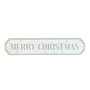 Personalised Merry Christmas Grey And White Road Sign, thumbnail 2 of 5