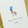 Personalised 'Button Daddy' Handmade Card, thumbnail 6 of 12