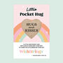 Hugs And Kisses, Little Pocket Hug Keepsake Token, thumbnail 1 of 7