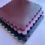 Scallop Edged Flat Square Tray, thumbnail 1 of 4