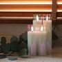 Set Of Four Pearlesent Glass Battery Candles, thumbnail 1 of 7
