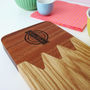 Oak Personalised Serving Platter And Chopping Board, thumbnail 6 of 6