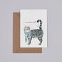 'A Winter's Tail' Christmas Card, thumbnail 2 of 3