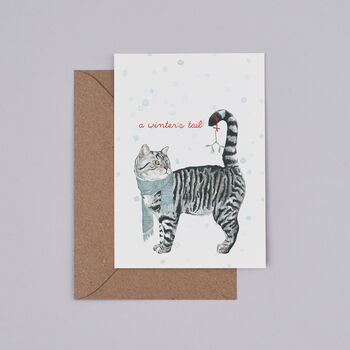 'A Winter's Tail' Christmas Card, 2 of 3