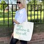 My Favourite Things Cotton Canvas Tote Bag, thumbnail 2 of 4