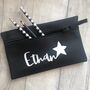 Personalised Child's Name Star School Pencil Case, thumbnail 1 of 3