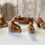 Yoga Bunny Statue 11cm Figurine For Yoga Pilates Lovers, thumbnail 6 of 7