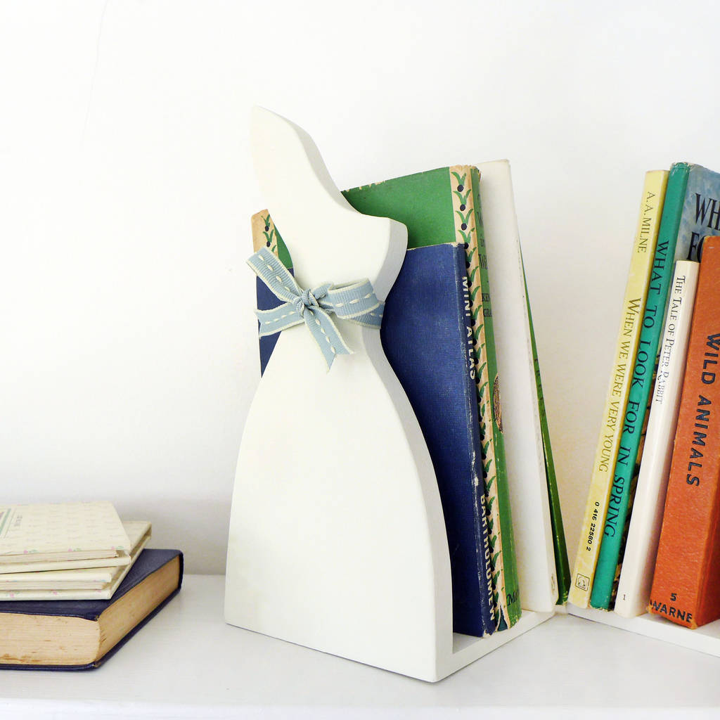 pair of bunny bookends by charlotte macey
