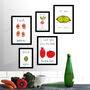 I Love You From My Head Tomatoes Veg Kitchen Print, thumbnail 2 of 3