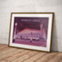 Wembley Arena London Travel Poster Art Print, thumbnail 5 of 8