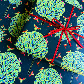 Tropical Garden Wrapping Paper, 6 of 6