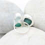 Aquamarine, Amazonite And Turquoise Gemstone Ring, thumbnail 6 of 7