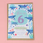 Under The Sea Party Theme Invitations, thumbnail 5 of 7
