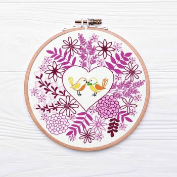 Love Blooms Hand Embroidery Pdf Pattern Digital Product, 4 of 10