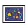 Solar System Art Print, thumbnail 2 of 2