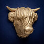 Highland Cow Door Knocker, thumbnail 2 of 6