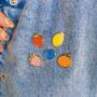 Fruit Salad Enamel Pins, thumbnail 1 of 7