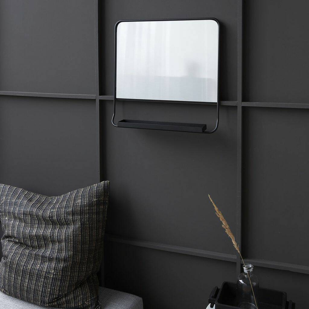 Black Mirror With Shelf By Collard Manson