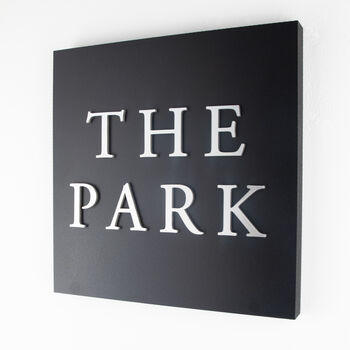 Personalised Square House Sign, 5 of 11