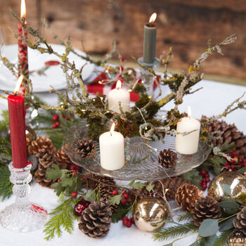 Christmas Dinner Candles Long Or Short Candles 22mm, 9 of 10