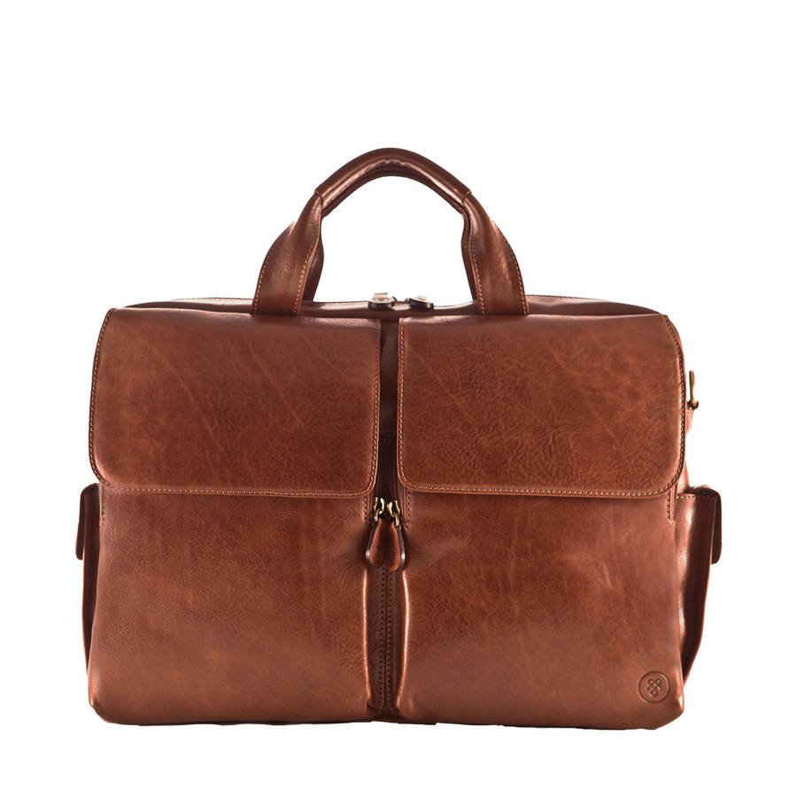 luxury leather business briefcase. 'the lagaro' by maxwell scott bags ...