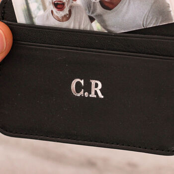 Personalised Slim Credit Card Holder With Photo, 4 of 9