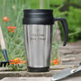 Personalised Star Metal Travel Mug, thumbnail 1 of 3
