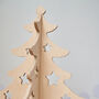 Alternative Wooden 4ft Christmas Tree, thumbnail 4 of 10