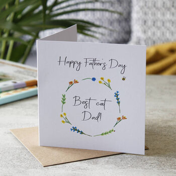 Happy Father's Day Photo Magnet And Card, 5 of 6