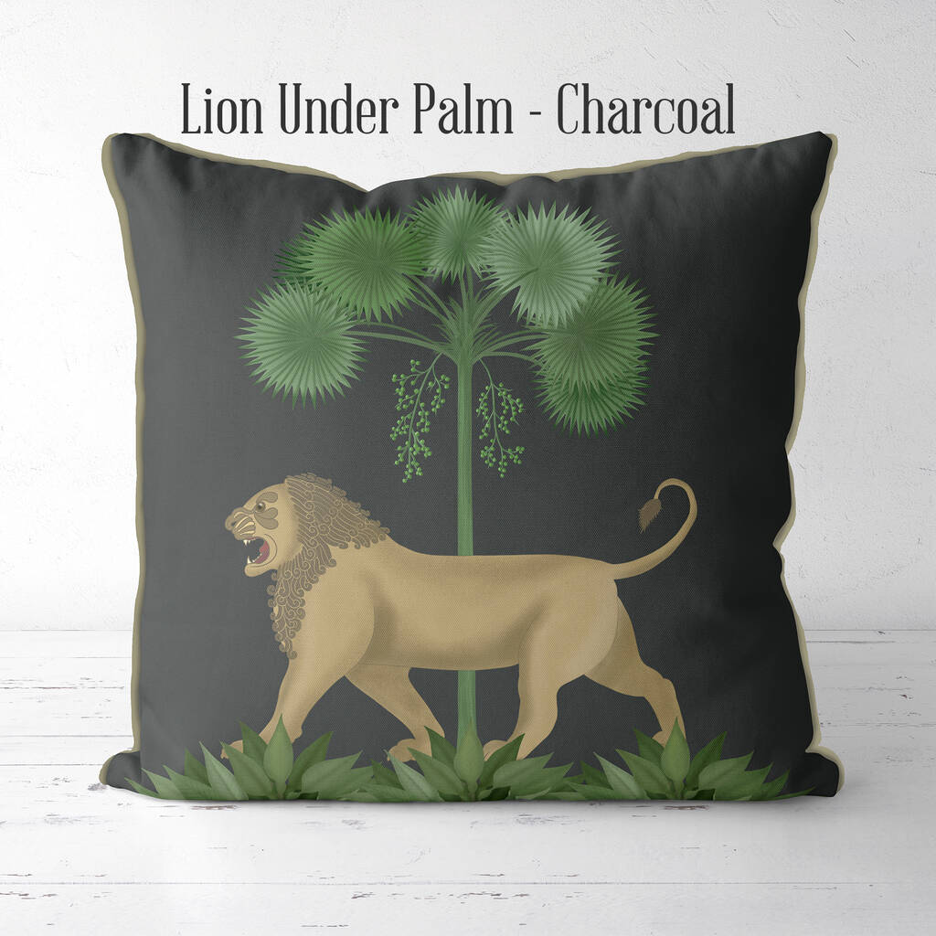 lion cushion nursery