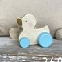 Wooden Push Toy Duck, thumbnail 3 of 5