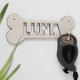 Personalised Wooden Dog Lead Hook, thumbnail 1 of 2