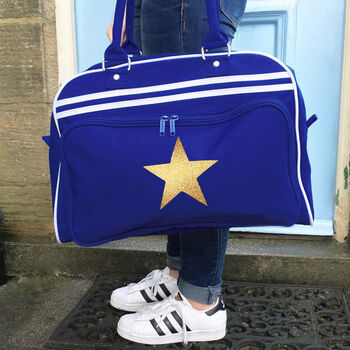 Weekend Bag With Glitter Star, 7 of 8