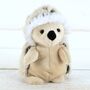 Hedgehog Mini Soft Toy, From Birth, Gift Boxed, thumbnail 2 of 7