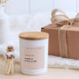 Happily Ever After Wedding Candle Gift, thumbnail 4 of 6