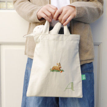 Personalised Monogram Easter Tote Bag, 2 of 12