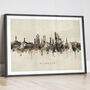 Plymouth Skyline Cityscape Art Print, thumbnail 12 of 12