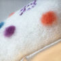 Personalised Cashmere Nursery Cushion For Baby, thumbnail 6 of 9