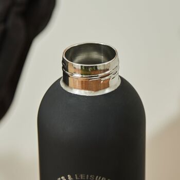 Personalised Black Water Bottle, 3 of 3