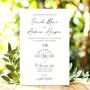 Leaf Wedding Invitations Pack Of 10 Including Envelopes, thumbnail 2 of 3